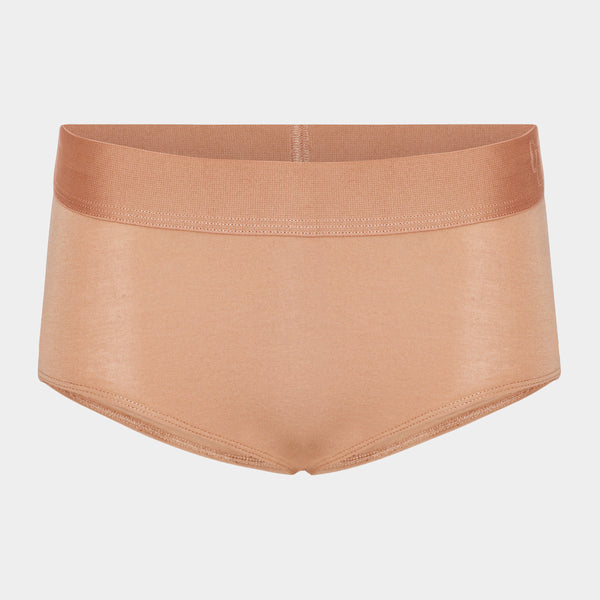 Tan nude bambu hipster trosor - 3-pack