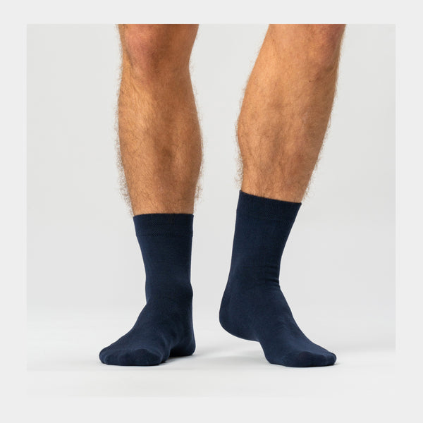 5-pack navy bambu strumpor (Low cut)