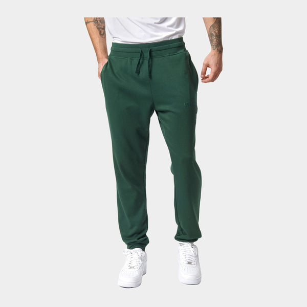 Gröna bambu sweatpants med logga