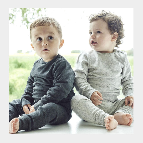 Baby bambu sweatshirt mörkgrå JBS of Denmark