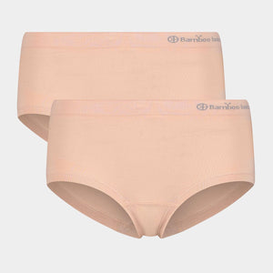 Sophie bambu hipsters med smal resår - 2-pack rose Bamboo Basics