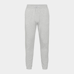 Ljusgrå tunna sweatpants i bambu Boody