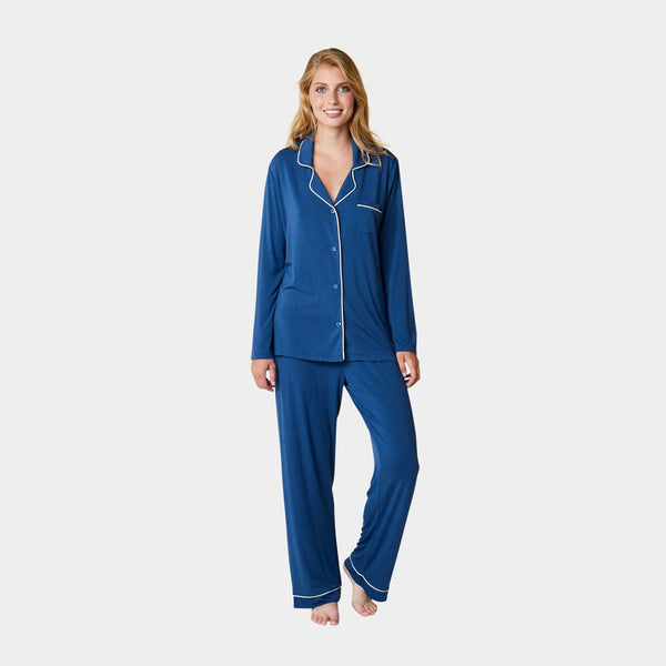 Joy bambu pyjamasbyxor - duvblå CCDK