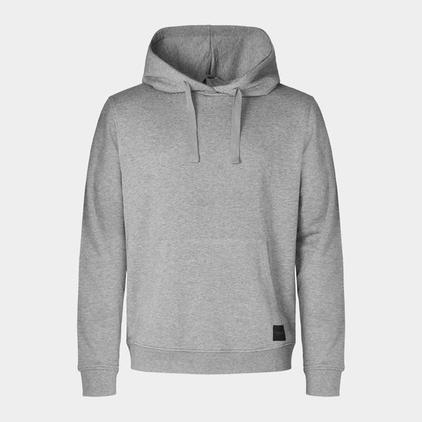 Grå bambu hoodie Resteröds