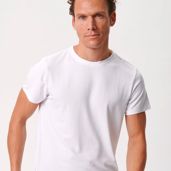 Vit crew neck bambu T-shirt