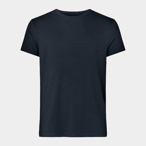 Navy bambu crew neck T-shirt Resteröds