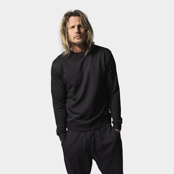 Svart bambu sweatshirt Resteröds